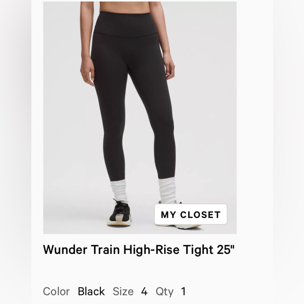 Lululemon Wundertrain Leggings